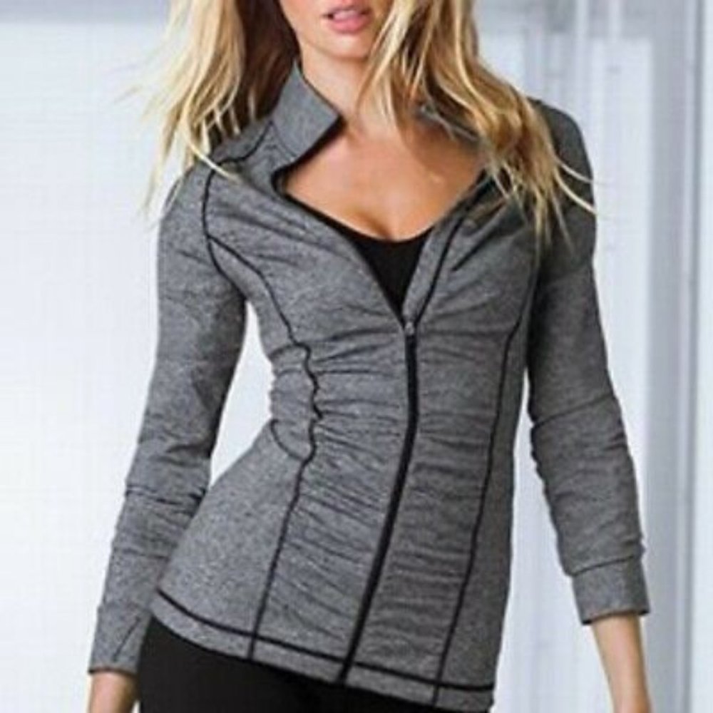 VICTORIA'S SECRET VSX RUCHED KNOCKOUT JACKET